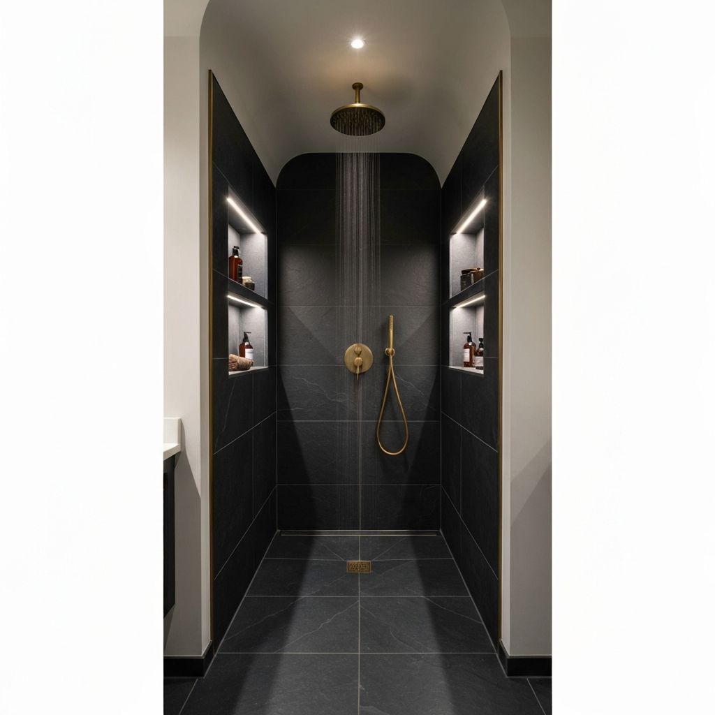 Moody Slate Wet Room